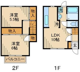 パークハイツの物件間取画像